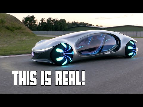  Futuristic Mercedes Drives Sideways | AVTR