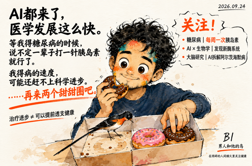 AI来了，胰岛素也开始“一周一次”：医学进步正在减少治疗负担