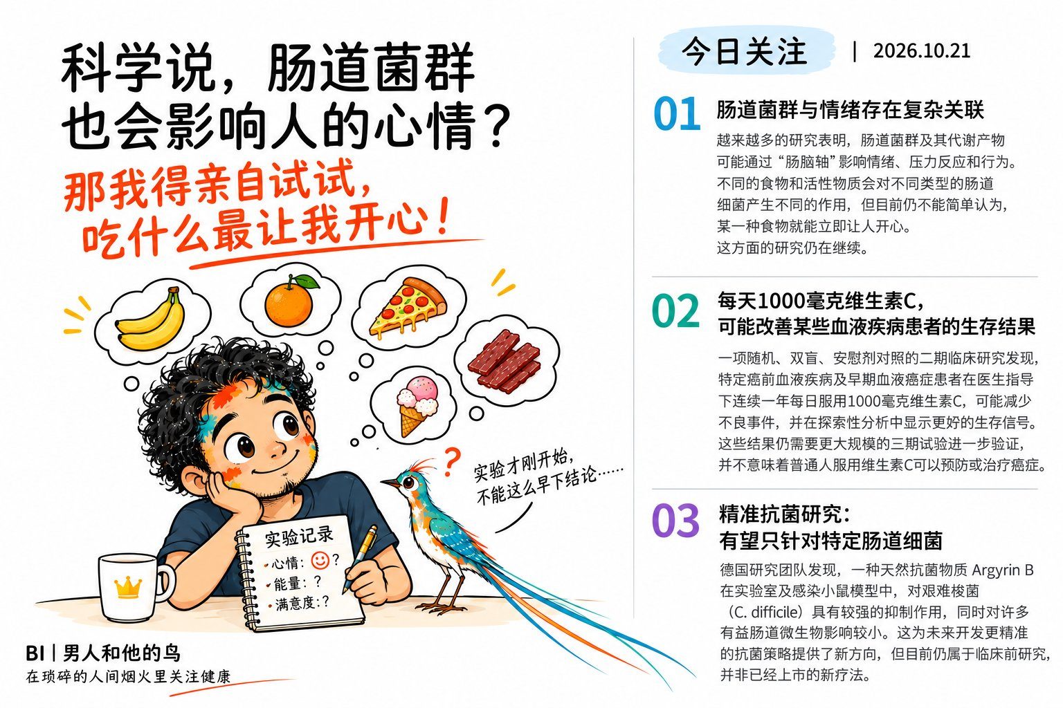 今日健康科学关注