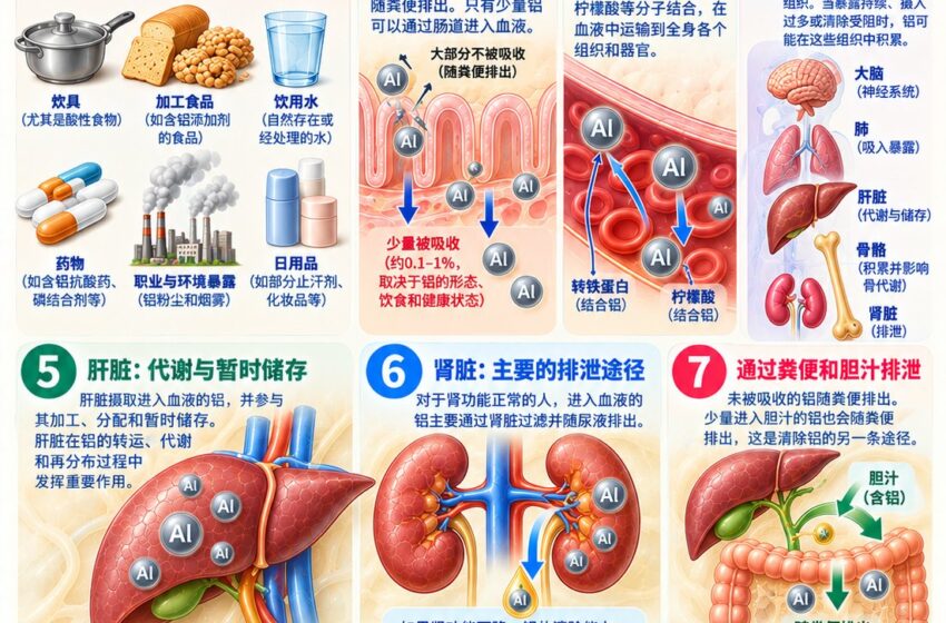  铝进入人体，到底会损伤什么？